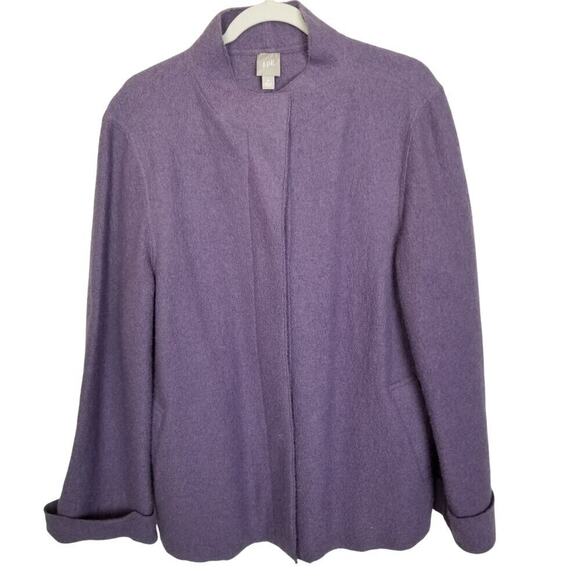 Vintage J. Jill Womens Wool Cardigan Sweater Grandmacore Hygge Rustic Cabin M - Picture 1 of 8